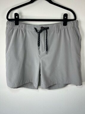 Chubbies Everywhere 6" Shorts Gray  Lightweight Pockets Drawstring Athletic  XXL